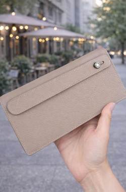 Draven Telefon Bölmeli Kadın Cüzdan - Vizon