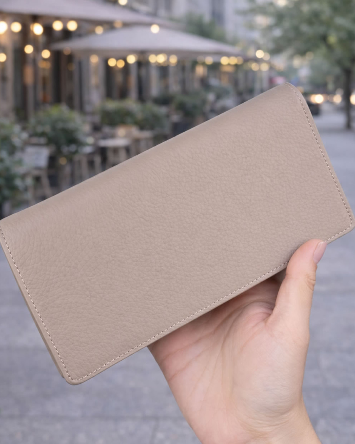 Draven Telefon Bölmeli Kadın Cüzdan - Vizon