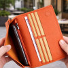 Draven Telefon Bölmeli Kadın Cüzdan - Turuncu