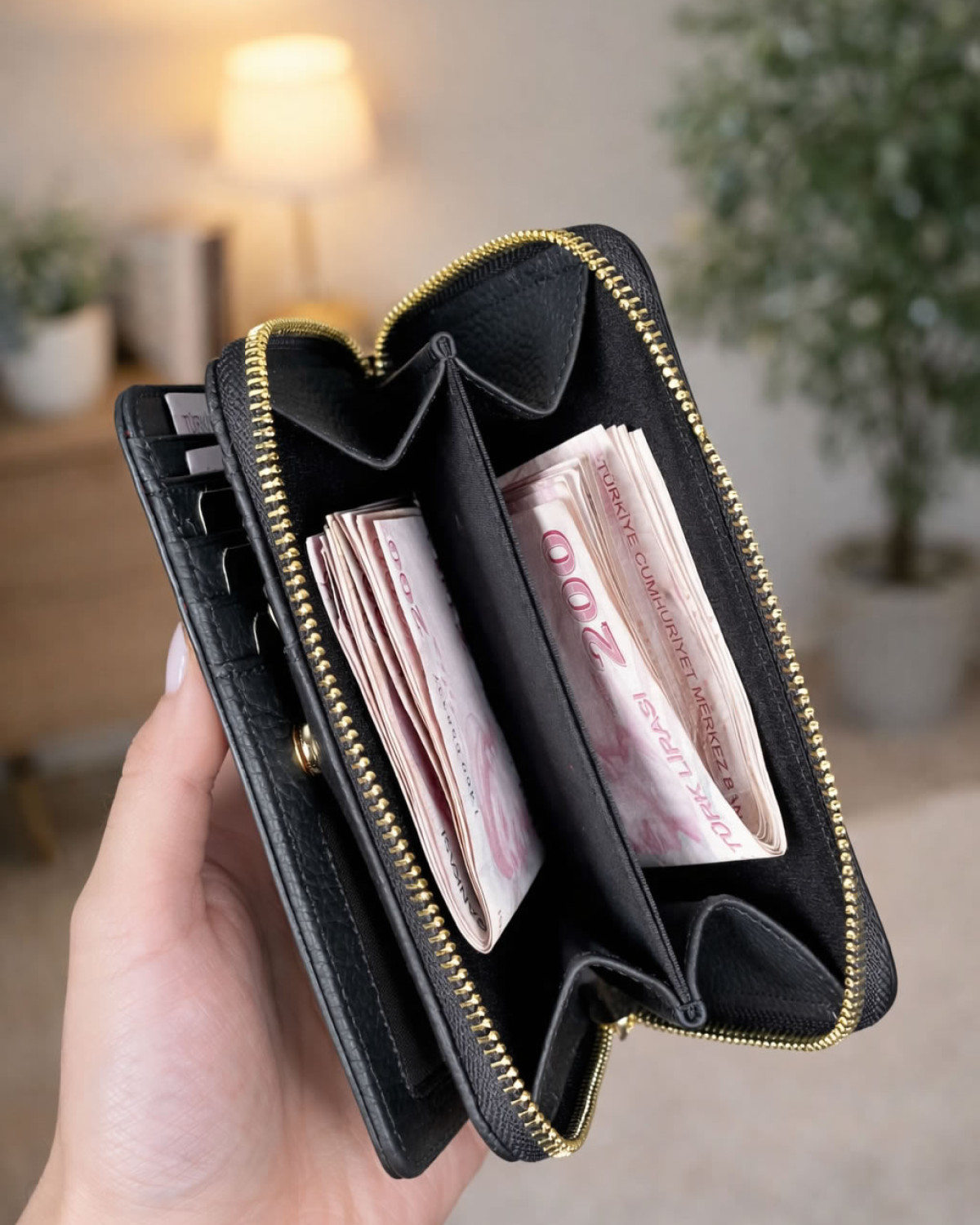 Duo Kadın Cüzdan - Siyah