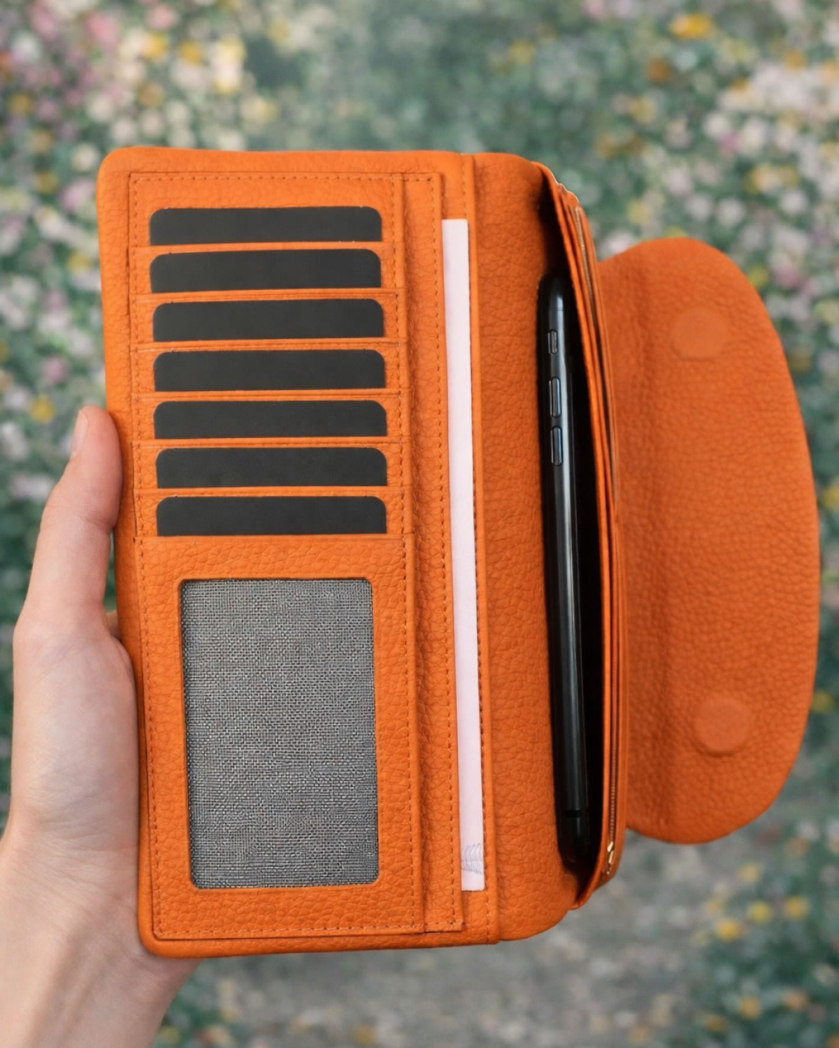 Rose Kadın Cüzdan - Turuncu