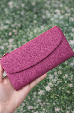Rose Kadın Cüzdan - Koyu Pembe