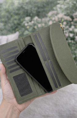 Rose Kadın Cüzdan - Haki