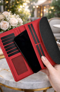 Rose Kadın Cüzdan - Çift Renk